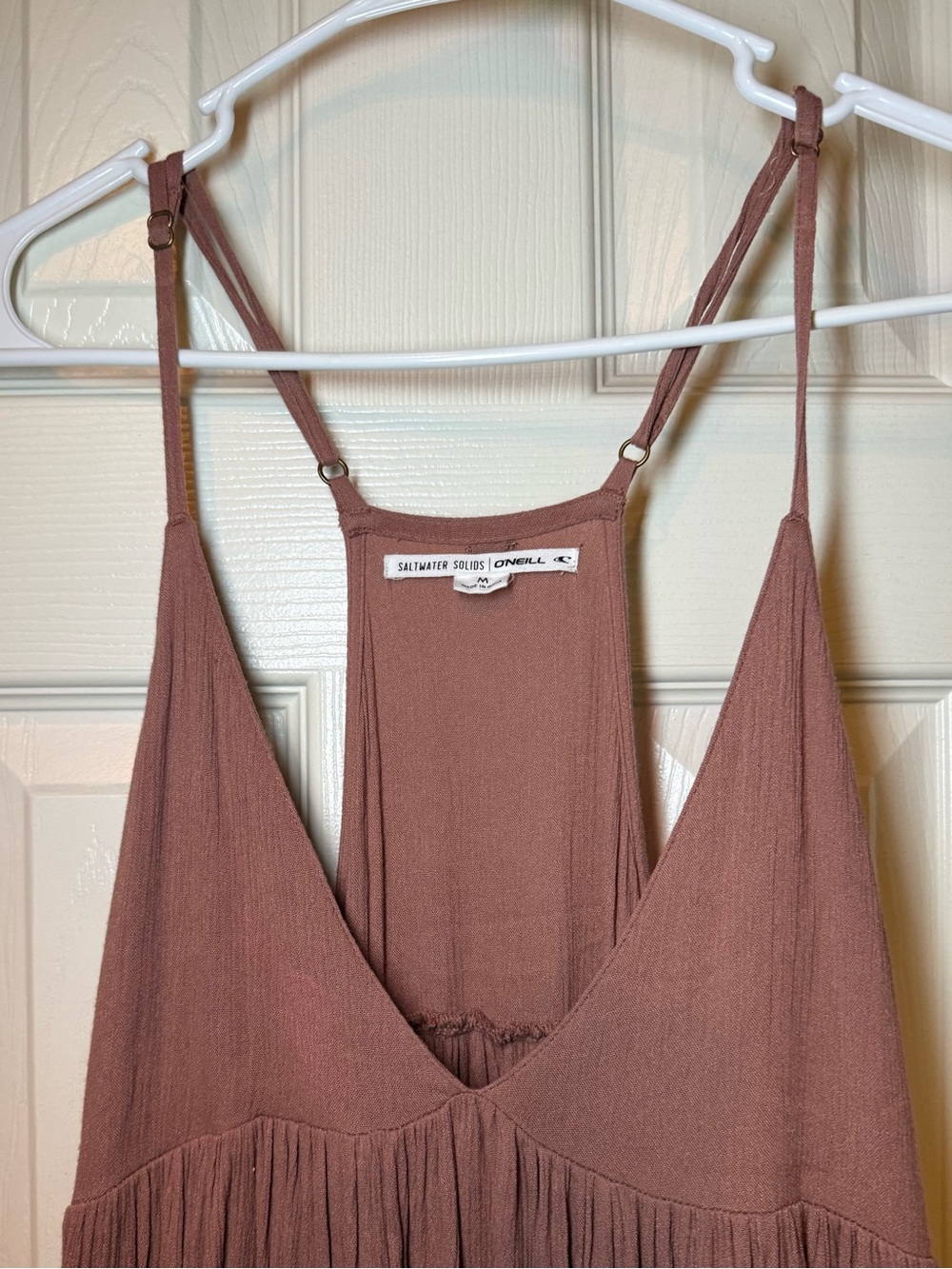 EUC O’Neill Saltwater Solids Maxi Dress Size Medium - Picture 5 of 10